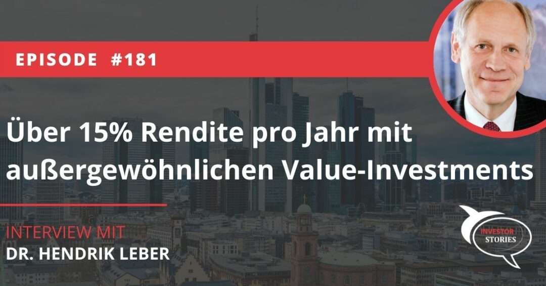 15 Rendite pro Jahr mit den außergewöhnlichen ValueInvestments von Dr